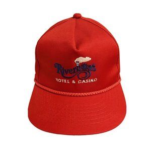 Vintage Riverboat Hotel & Casino Red Snapback Hat